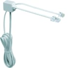 Hager - Cordon téléphonique RJ11/Gigogne RJ45-RJ45