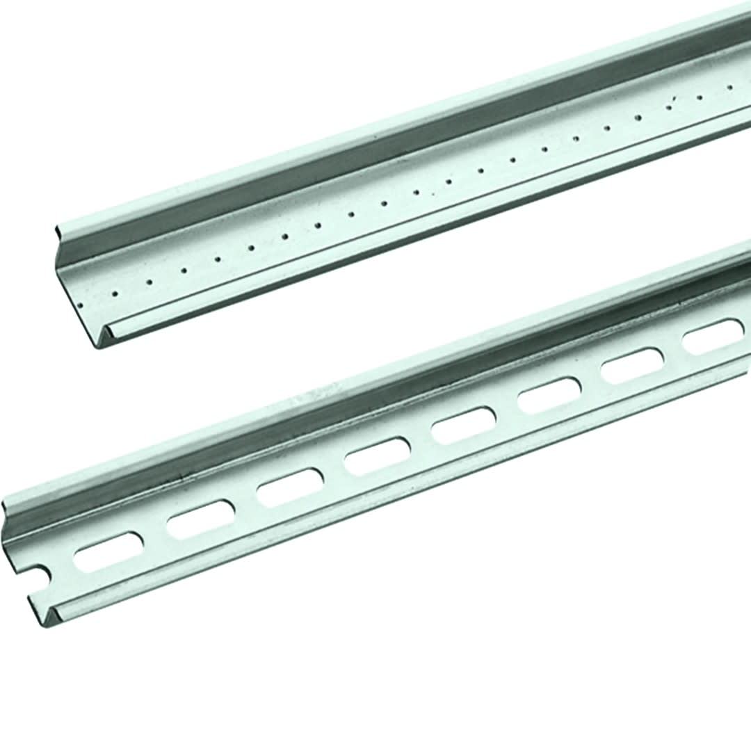 Hager - Rail Din symétrique électrozingué bichromaté prof 15mm l 25mm long 2m