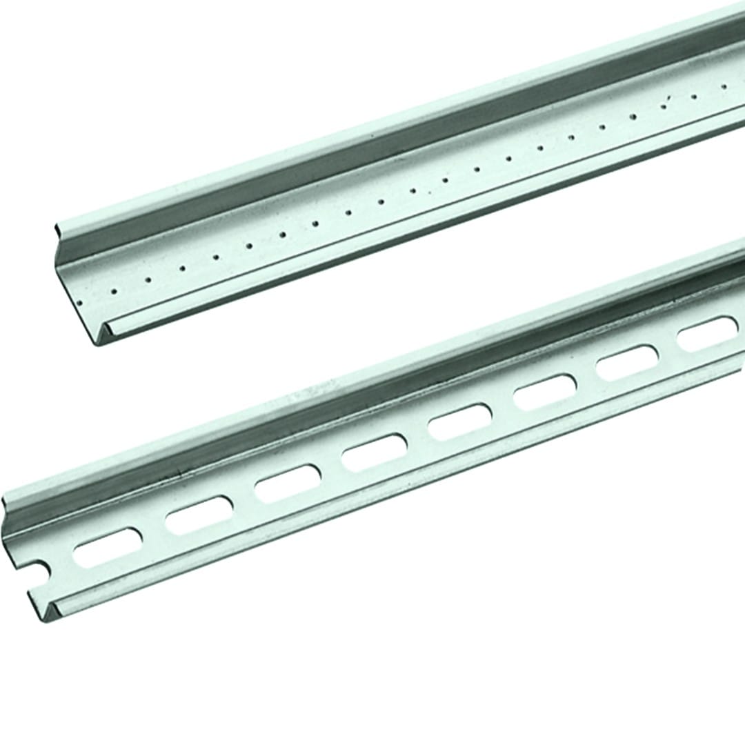 Hager - Rail Din symétrique électrozingué bichromaté prof 15mm l 25mm long 2m