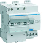 Hager - Disjoncteur différentiel 16A 3P+N 6-10kA Courbe C 30mA type AC 5 modules