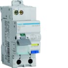 Hager - Disjoncteur différentiel 10A 1P+N 6-10kA Courbe C 30mA type AC 2 modules