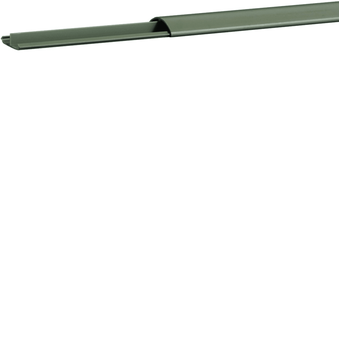 Hager - Goulotte de sol PVC 10x35 grise