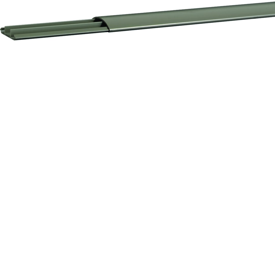 Hager - Goulotte de sol PVC 12x50 grise