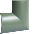 Hager - Angle plat pour AK 18x75 gris