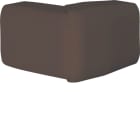 Hager - Angle extérieur variable pour moulure ateha 12x20mm, Marron