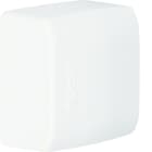 Hager - Embout pour moulure ateha 12x20mm Blanc