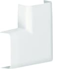 Hager - Angle plat pour moulure ateha 12x30mm Blanc