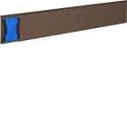 Hager - Moulure Ateha 12x50mm 1 compartiment, Marron