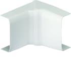 Hager - Angle intérieur variable pour moulure Ateha 12x50mm, Blanc