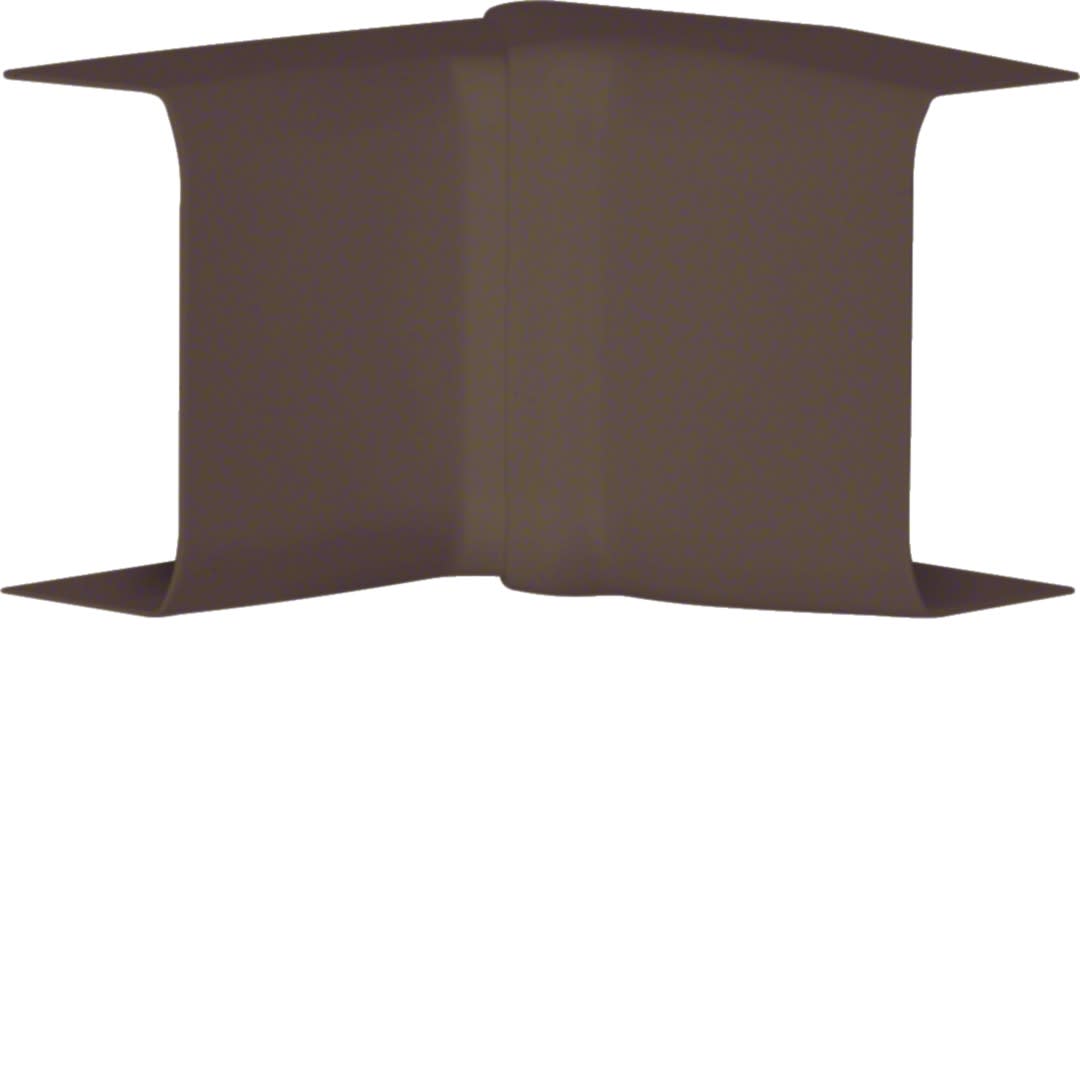 Hager - Angle Intérieur variable pour moulure Ateha 16x30mm, Marron