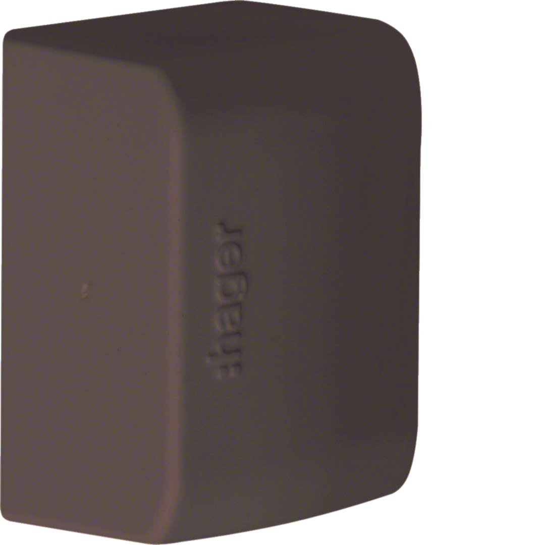 Hager - Embout pour moulure Ateha 16x30mm Marron