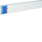 Hager - Moulure Ateha 20x50mm 1 compartiment, Blanc