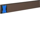 Hager - Moulure Ateha 20x50mm 2 compartiments, Marron