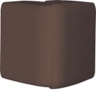 Hager - Angle extérieur variable pour moulure ateha 20x50mm, Marron