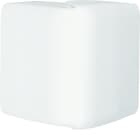 Hager - Angle extérieur variable pour moulure Ateha 20x50mm, Blanc