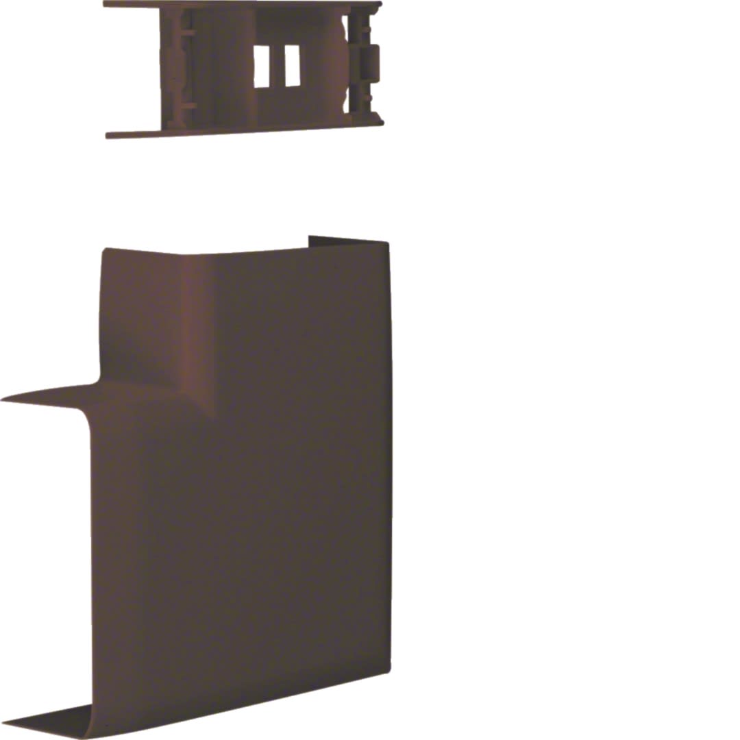 Hager - Angle plat pour moulure Ateha 20x50mm Marron