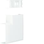 Hager - Angle plat pour moulure ateha 20x50mm Blanc