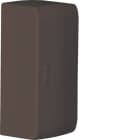 Hager - Embout pour moulure Ateha 20x50mm Marron