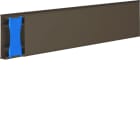 Hager - Moulure Ateha 20x75mm 3 compatiments, Marron