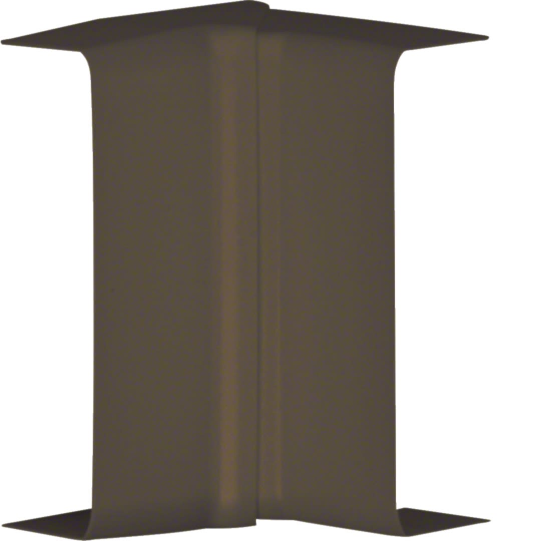 Hager - Angle intérieur variable pour moulure Ateha 20x75mm, Marron