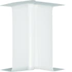 Hager - Angle intérieur variable pour moulure ateha 20x75mm, Blanc