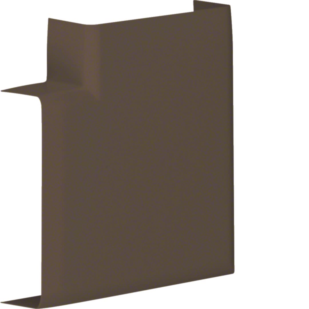 Hager - Angle plat pour moulure Ateha 20x75mm, Marron