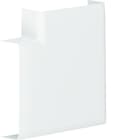 Hager - Angle plat pour moulure Ateha 20x75mm Blanc