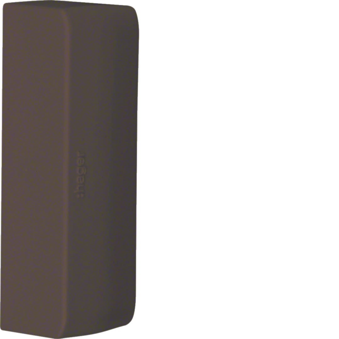 Hager - Embout pour moulure Ateha 20x75mm, Marron
