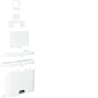 Hager - Té de dérivation pour moulure ateha 20x75mm, Blanc