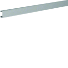 Hager - Couvercle en PVC pour pour goulotte BA7 hauteur 40/60/80mm 25mm gris pierre