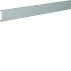 Hager - Couvercle en PVC pour goulotte de câblage BA7 40mm gris clair