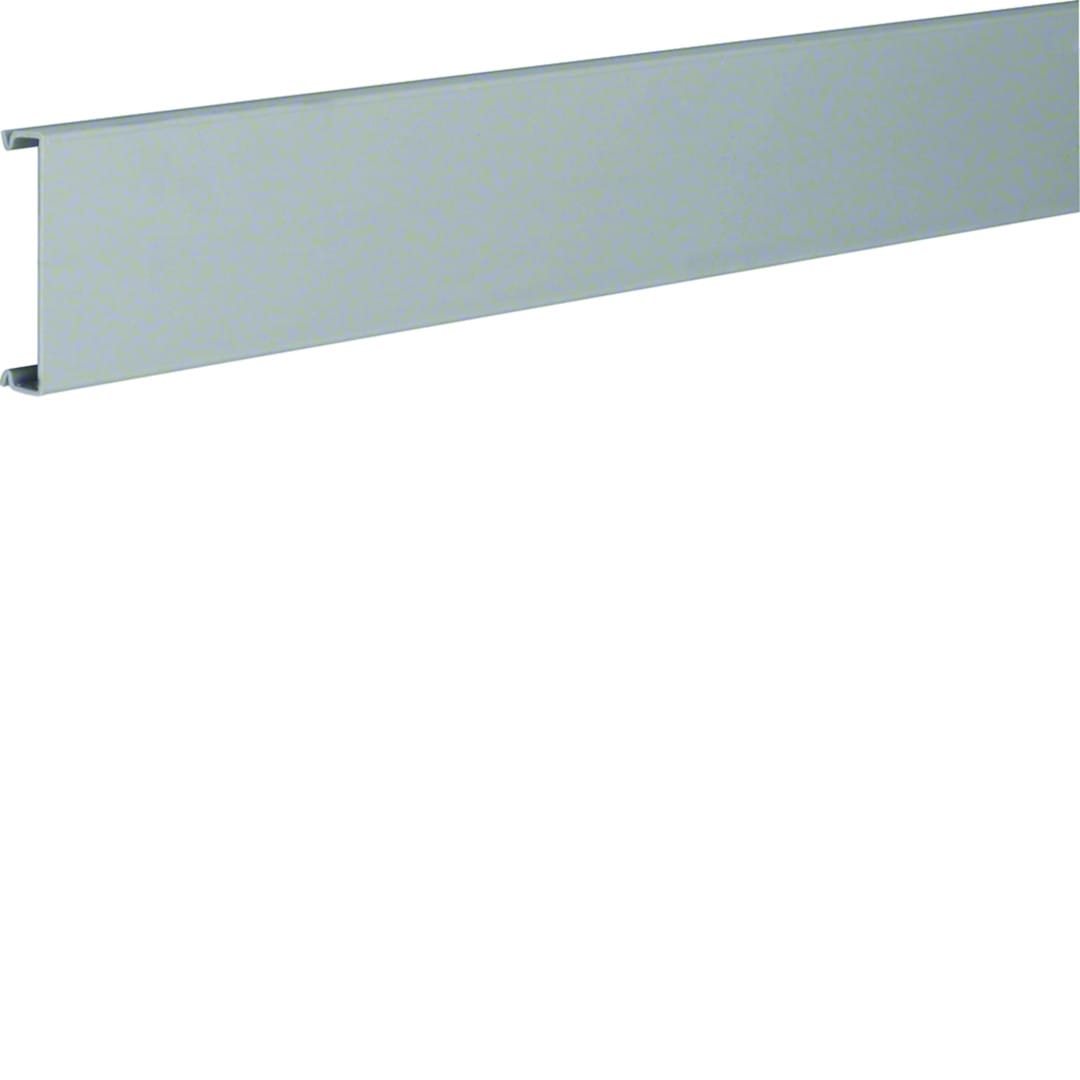 Hager - Couvercle pour goulotte BA7 - l 60mm RAL 7030 gris