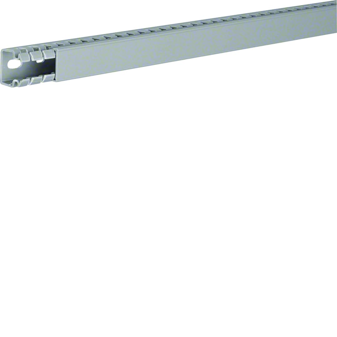 Hager - Goulotte de câblage BA7 25x25mm PVC gris pierre