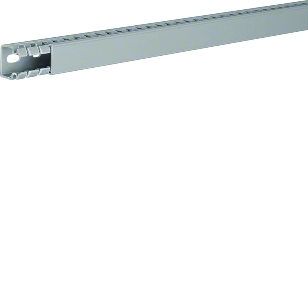 Hager - Goulotte de câblage BA7 25x25mm PVC gris pierre