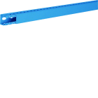 Hager - Goulotte de câblage complète BA7 prof 25mm l 25mm bleue
