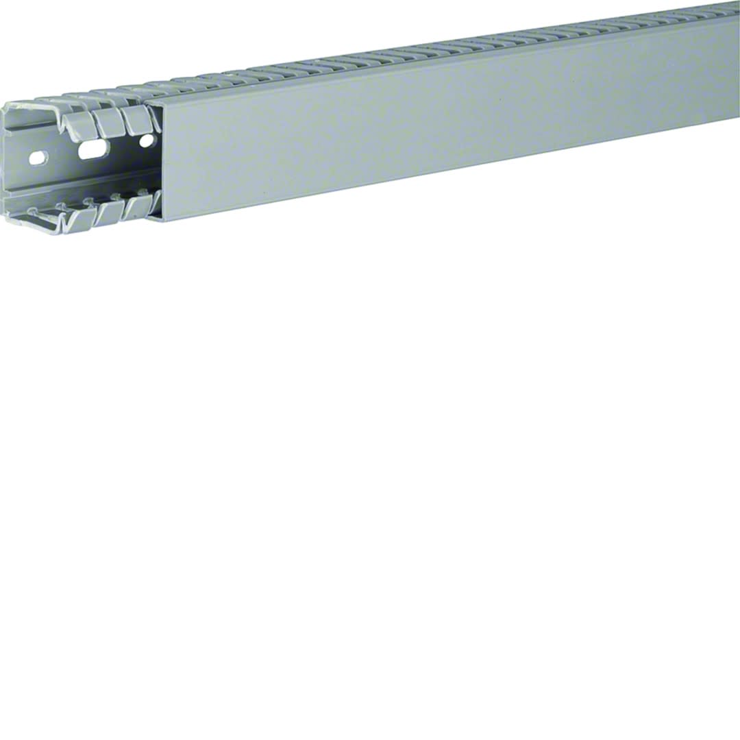 Hager - Goulotte de câblage BA7 40x40mm PVC gris pierre