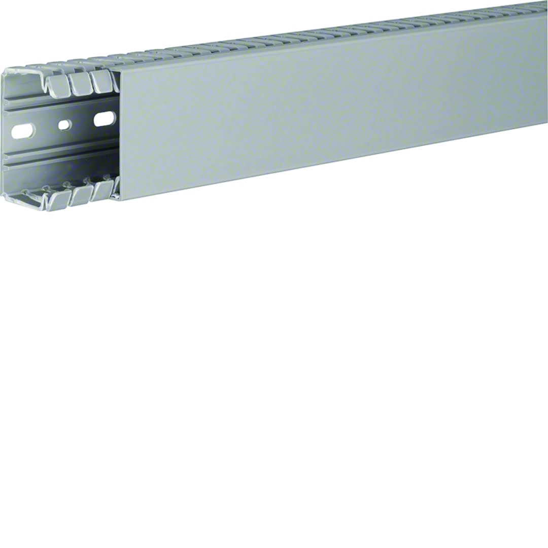 Hager - Goulotte de câblage BA7 40x60mm PVC gris pierre