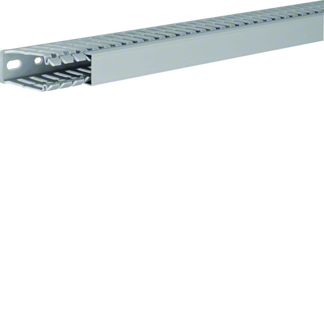 Hager - Goulotte de câblage BA7 60x25mm PVC gris pierre