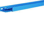 Hager - Goulotte de câblage complète BA7 prof 60mm l 25mm bleue