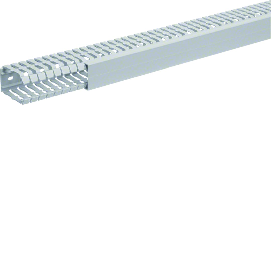 Hager - Goulotte de câblage BA7 60x40mm PVC gris pierre