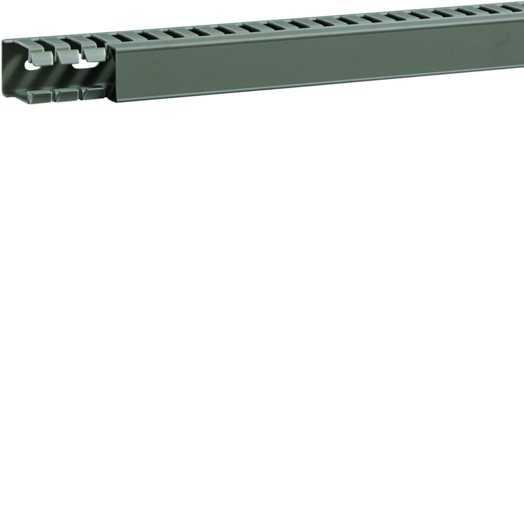 Hager - Goulotte de câblage BA7A 40x25mm PVC gris pierre