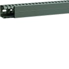 Hager - Goulotte de câblage BA7A 40x40mm PVC gris pierre