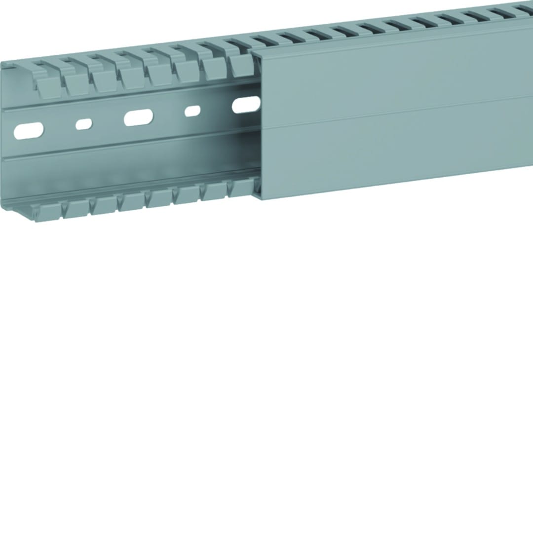 Hager - Goulotte de câblage BA7A 40x60mm PVC gris pierre