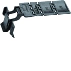 Hager - Agrafe en polystyrène goulotte de câblage BA7/HA7 à partir de la largeur 40 mm