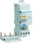 Hager - Bloc différentiel 25A 30mA 3P+N type AC à bornes décalées