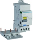 Hager - Bloc différentiel 25A 30mA 3P+N type F à bornes décalées