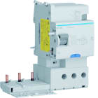 Hager - Bloc différentiel 63A 30mA 3P type AC 50/60Hz à bornes alignées