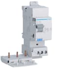 Hager - Bloc différentiel 25A 300mA 3P type AC à bornes décalées