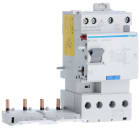 Hager - Bloc différentiel double sortie 63A 300mA 4P type AC à bornes alignées