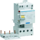 Hager - Bloc différentiel double sortie 40A 300mA 3P+N type AC à bornes décalées